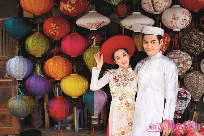 Bộ ảnh cưới của Nghiêm Khoan và Đỗ Nhược Khê ở Việt Nam