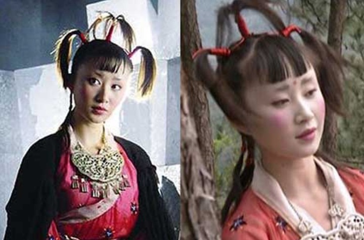 Thư Sướng trong vai Thiên Sơn Đồng Lão