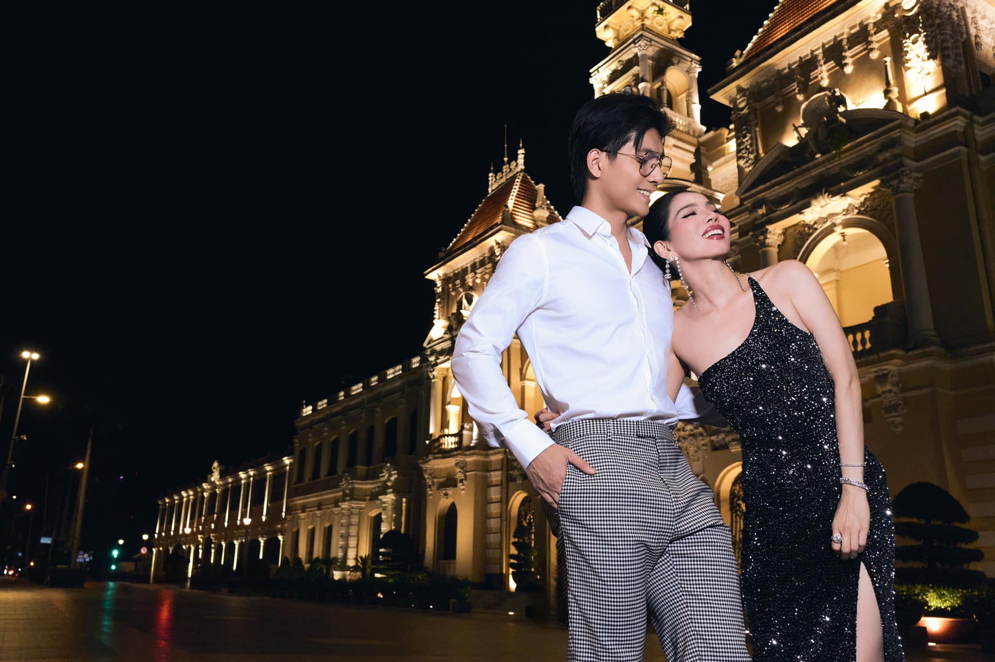Cặp đôi Lệ Quyên và Lâm Bảo Châu
