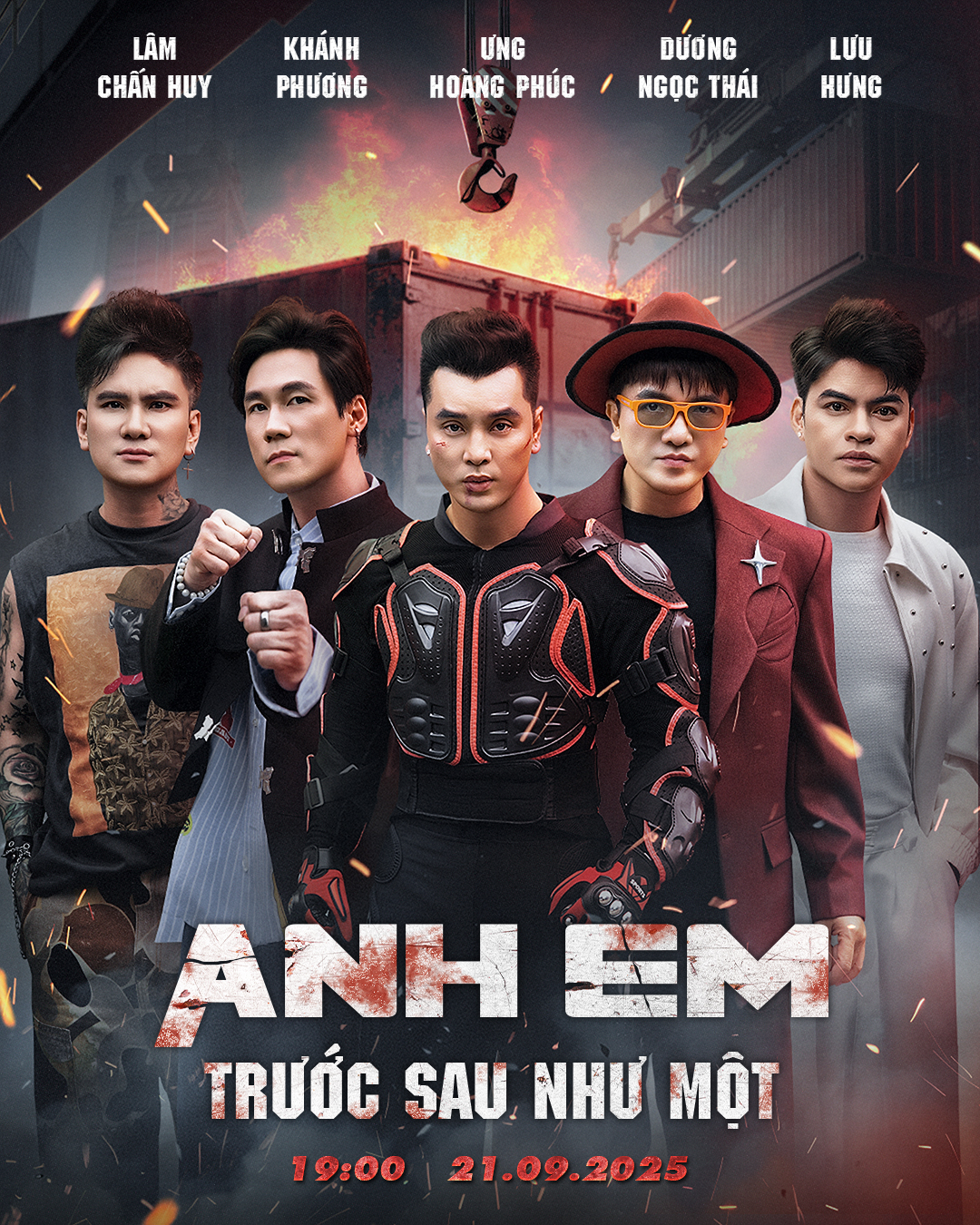 Nhóm nhạc Ngũ Hổ Tướng giới thiệu sản phẩm đầu tay