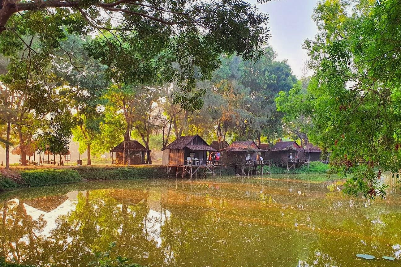 Cảnh quan khu du lịch sinh thái