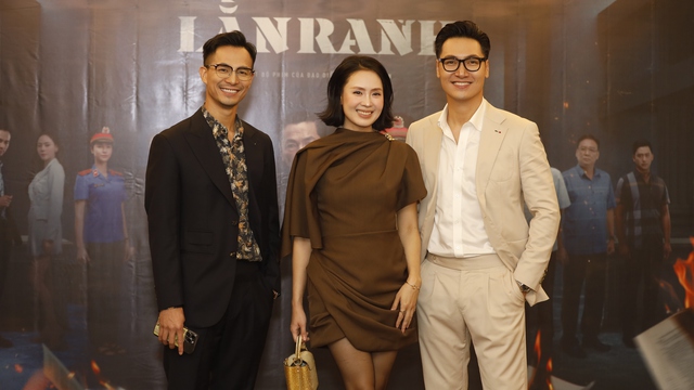 Hình ảnh Mạnh Trường trong phim Lằn ranh