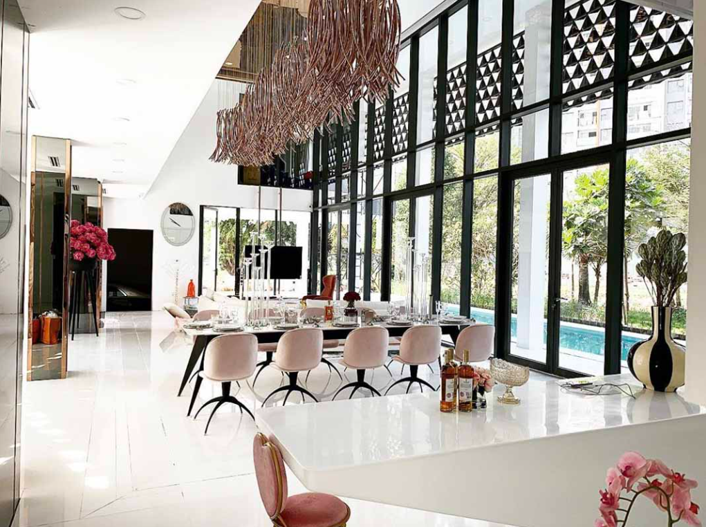 Nội thất sang trọng, phòng ăn rộng rãi Phòng ăn biệt thự