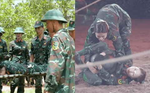 Hòa Minzy gặp chấn thương khi thi đấu cùng Thiên Ân