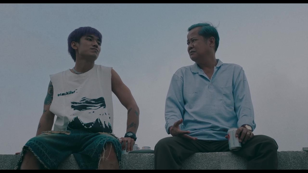 Ông Hải và Âu bên nhau