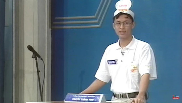 Á quân Olympia từng đóng Phía trước là bầu trời, nay là phó giáo sư ở Australia- Ảnh 1. Nguyễn Thành Vinh - Á quân Olympia mùa đầu tiên