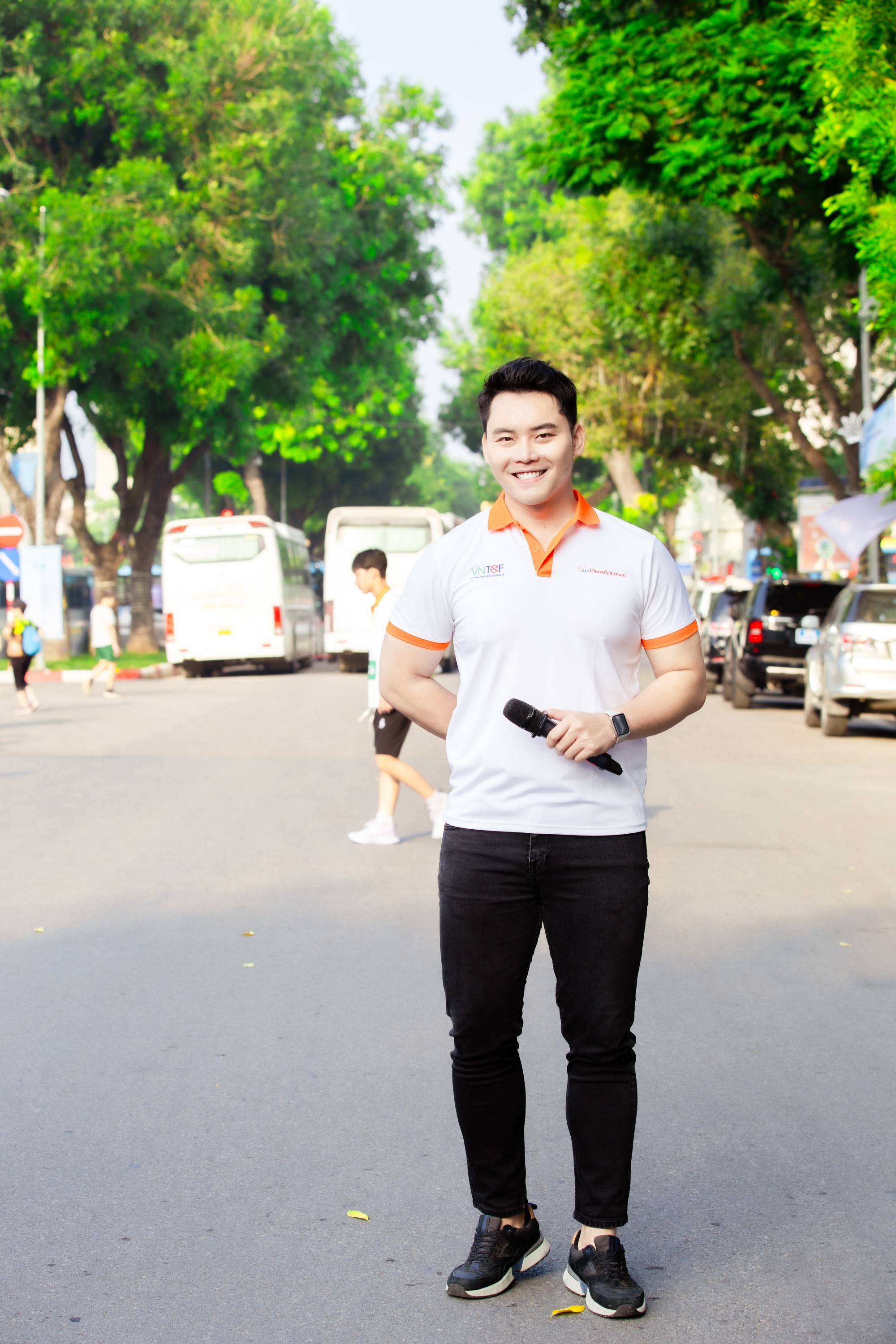 MC Mạnh Khang chia sẻ cảm xúc khi tham gia sự kiện