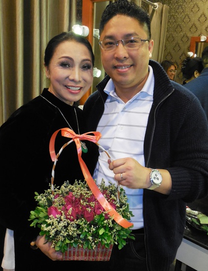 Con trai NSND Bạch Tuyết Hình ảnh con trai NSND Bạch Tuyết