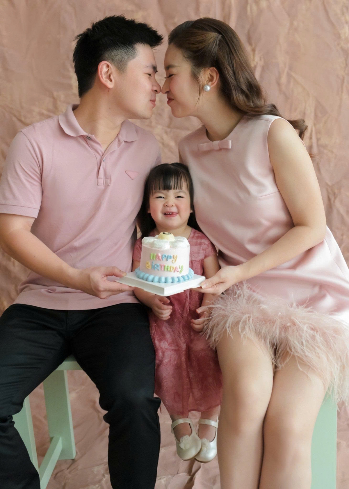 Gia đình nhỏ của hoa hậu Đỗ Mỹ Linh