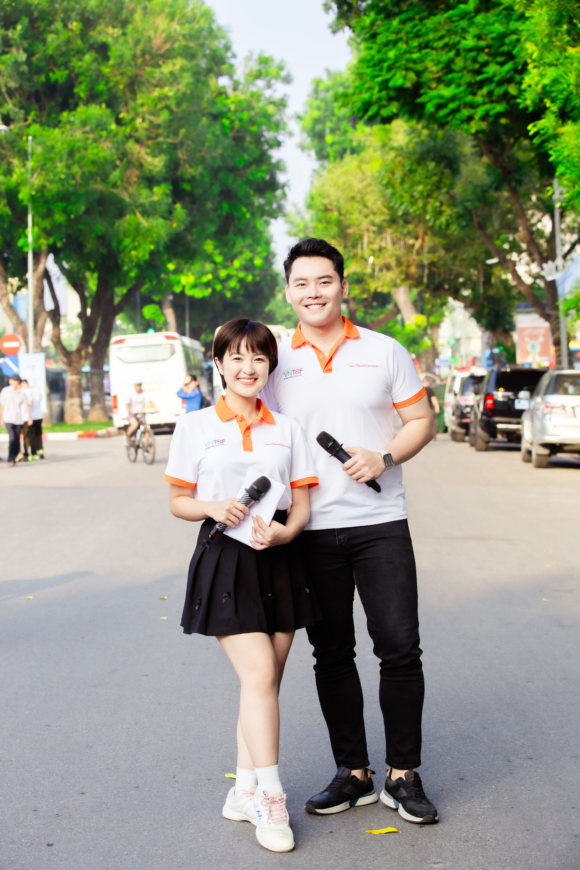MC Mạnh Khang và MC Thục Anh dẫn chương trình