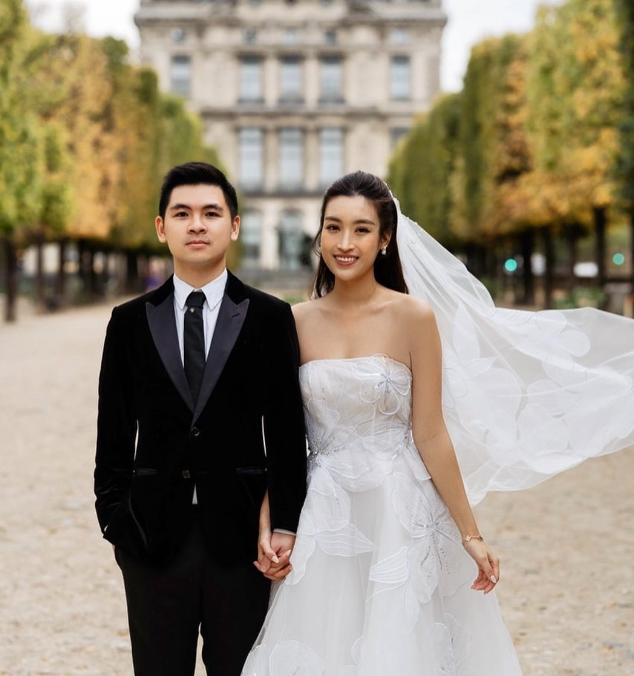 Chồng Đỗ Mỹ Linh trong sự kiện