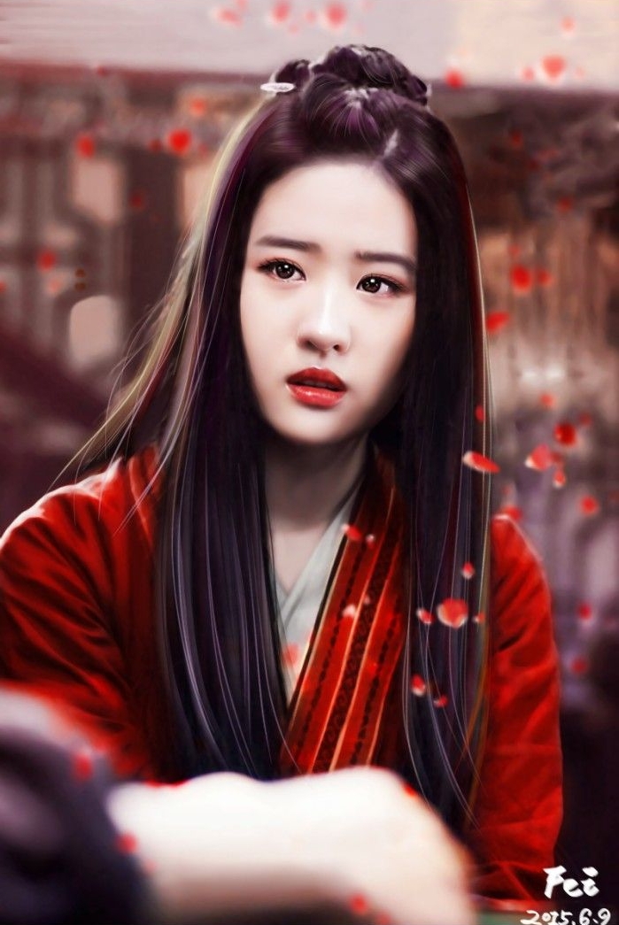 Lưu Diệc Phi trong Đổng Tước Đài Lưu Diệc Phi tạo hình cổ trang hồng y đẹp nhất sự nghiệp