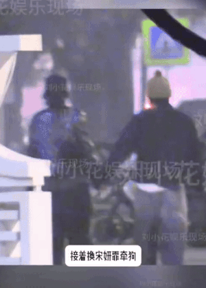 Cặp đôi nắm tay khi đi dạo Tống Nghiên Phi và Đậu Tĩnh Đồng đi dạo phố, tay trong tay