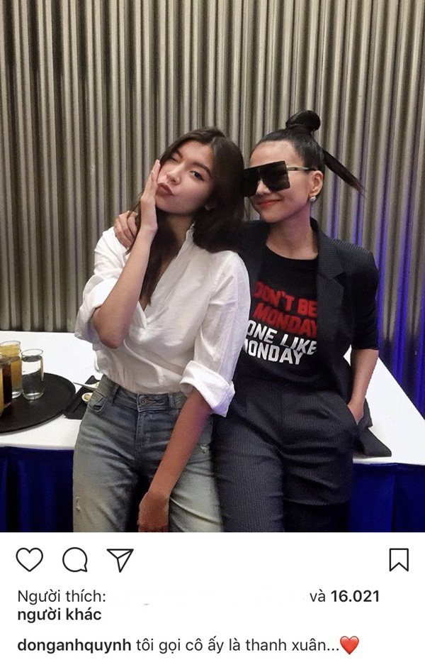 Mối quan hệ của Đồng Ánh Quỳnh và Thanh Hằng từng khiến dư luận dậy sóng Đồng Ánh Quỳnh và Thanh Hằng thân thiết gây tranh cãi