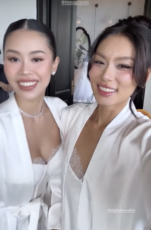 Tiên Nguyễn trước giờ tổ chức lễ cưới