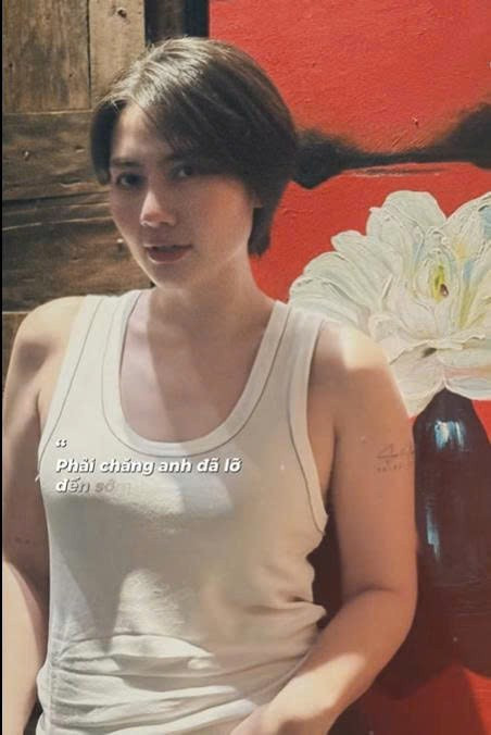 Ngọc Lan tóc ngắn phong cách menswear