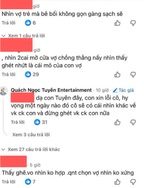 Bà xã kém 16 tuổi của nam diễn viên