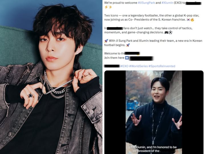 Xiumin bị cáo buộc quảng cáo web cá độ trá hình Xiumin quảng cáo web cá độ trá hình