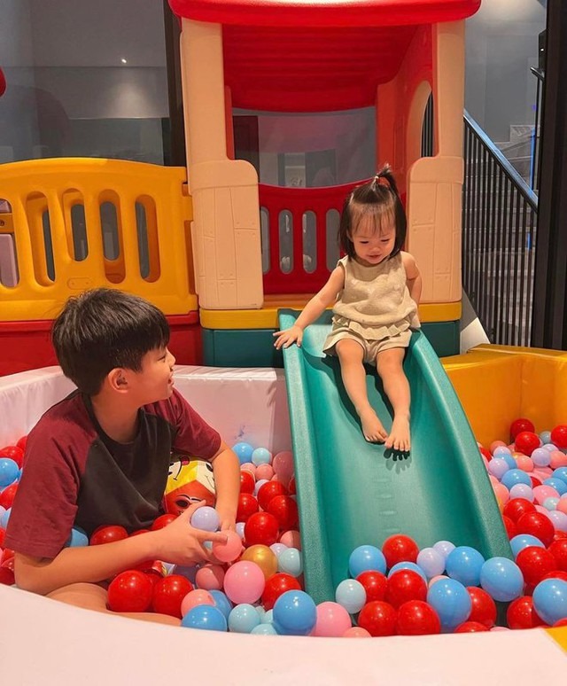 Phòng đồ chơi trong biệt thự Phòng đồ chơi cho các con thoải mái giải trí