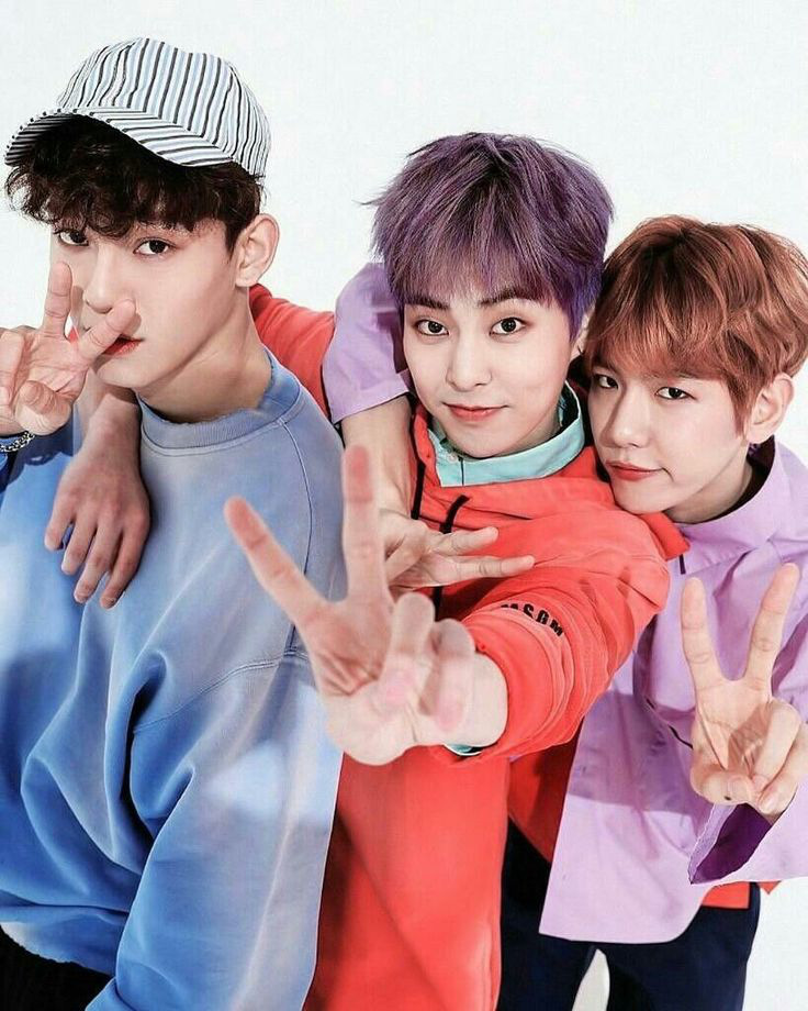 EXO-CBX gồm Xiumin, Chen, Baekhyun EXO-CBX thành viên