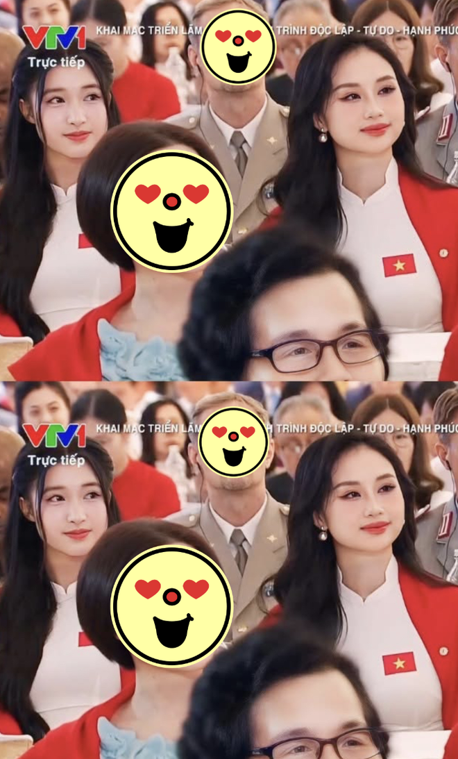 Visual tươi tắn của Phương Nhi trên sóng trực tiếp