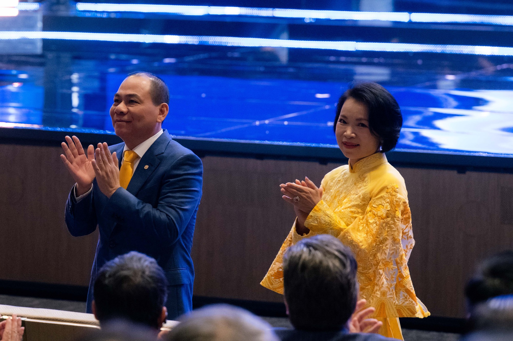 Vợ chồng tỷ phú Phạm Nhật Vượng